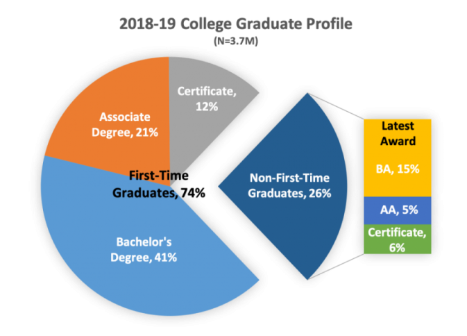 College Grad Profile Pie Chart