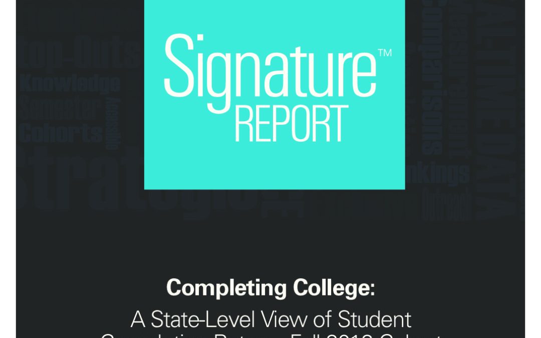 Completing College – State – 2019 (PDF)