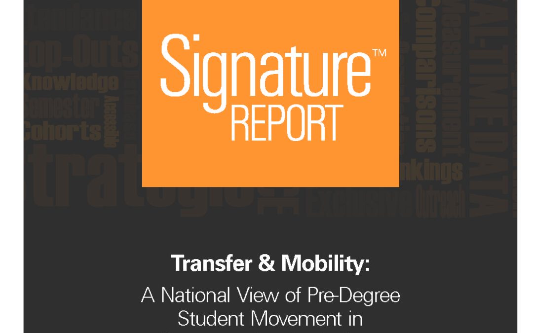 Transfer and Mobility – 2012 (PDF)