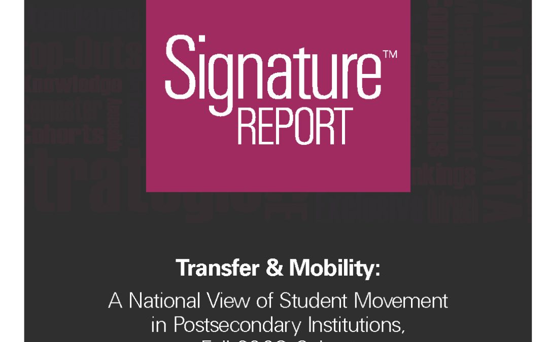 Transfer and Mobility – 2015 (PDF)